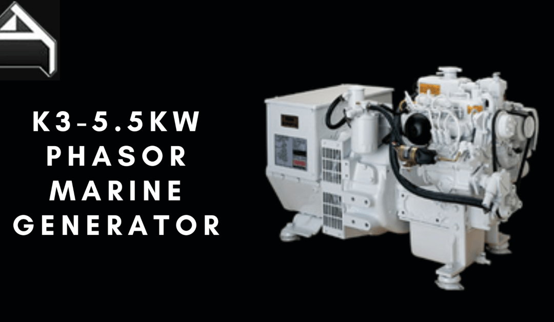 in Stock! Order The K3-5.5kw Phasor Marine Generator Here