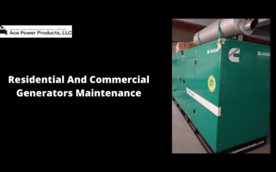 Residential And Commercial Generators Maintenance Checklist!