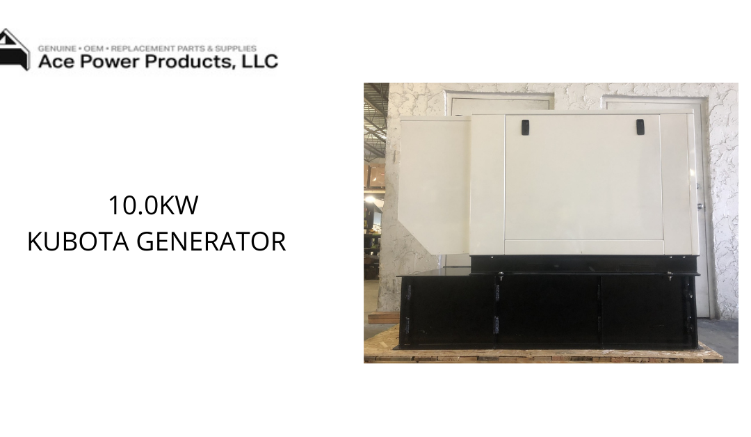 10.0KW KUBOTA GENERATOR | Ace Power Products