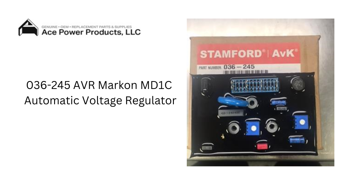 Basic Information You Need to Know about AC Generator’s AVR