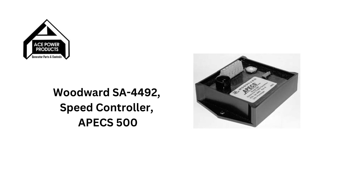 The Benefits of using Woodward Governor Controller and Parts